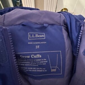 LL bean 3t snowsuit